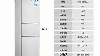 cad 冰箱尺寸_cad冰箱尺寸一般是多少